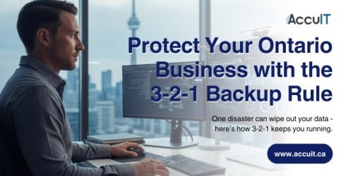 Why Every Ontario Business Needs the 3-2- 1 Backup Rule in 2025